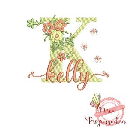 Matriz de Bordado - Nome Kelly