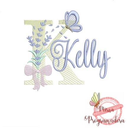 Matriz de Bordado - Nome Kelly