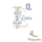 Matriz de Bordado - Nome Lana