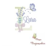 Matriz de Bordado - Nome Lara