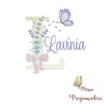 Matriz de Bordado - Nome Lavínia