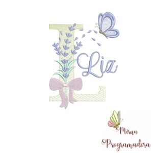 Matriz de Bordado - Nome Liz