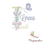 Matriz de Bordado - Nome Lorena