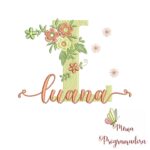 Matriz de Bordado - Nome Luana