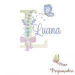 Matriz de Bordado - Nome Luana