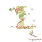 Matriz de Bordado - Nome Luna