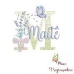 Matriz de Bordado - Nome Maitê