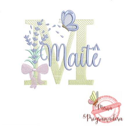 Matriz de Bordado - Nome Maitê