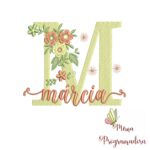Matriz de Bordado - Nome Márcia