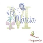 Matriz de Bordado - Nome Márcia