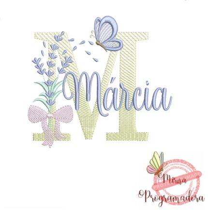 Matriz de Bordado - Nome Márcia