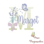 Matriz de Bordado - Nome Margot