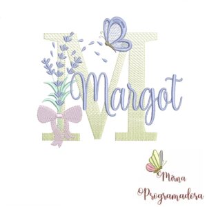 Matriz de Bordado - Nome Margot
