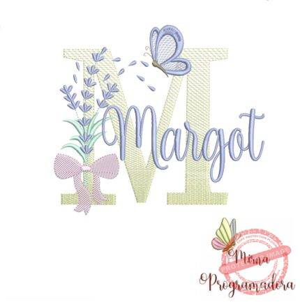Matriz de Bordado - Nome Margot