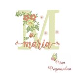 Matriz de Bordado - Nome Maria