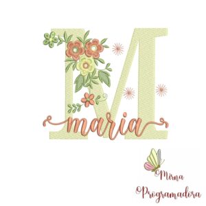 Matriz de Bordado - Nome Maria