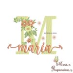 Matriz de Bordado - Nome Maria