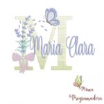 Matriz de Bordado - Nome Maria Clara