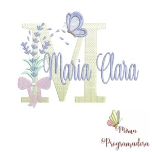 Matriz de Bordado - Nome Maria Clara