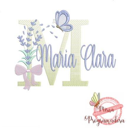 Matriz de Bordado - Nome Maria Clara
