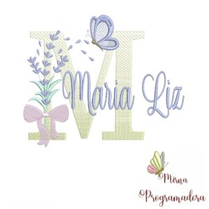 Matriz de Bordado - Nome Maria Liz