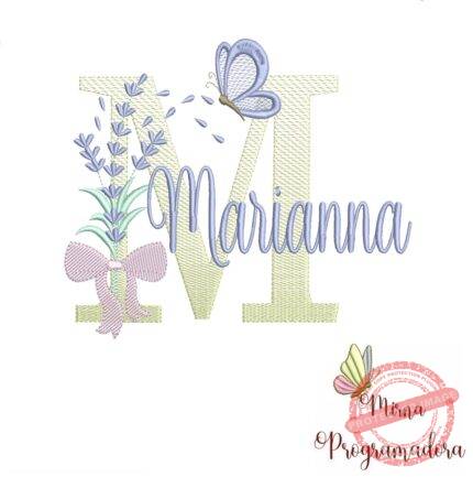 Matriz de Bordado - Nome Marianna