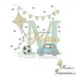 Matriz de Bordado Nome Matteo