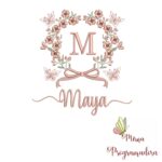 Matriz de Bordado Nome Maya