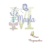 Matriz de Bordado - Nome Mayla