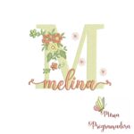 Matriz de Bordado - Nome Melina