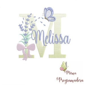 Matriz de Bordado - Nome Melissa