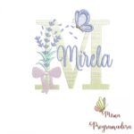 Matriz de Bordado - Nome Mirela