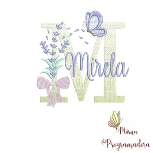 Matriz de Bordado - Nome Mirela