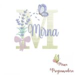 Matriz de Bordado - Nome Mirna