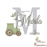 Matriz de Bordado Nome Murilo