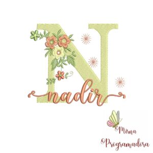 Matriz de Bordado - Nome Nadir