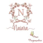 Matriz de Bordado Nome Naiara