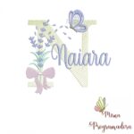 Matriz de Bordado - Nome Naiara