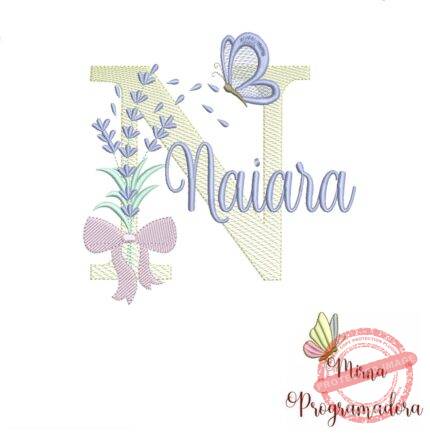 Matriz de Bordado - Nome Naiara