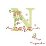 Matriz de Bordado - Nome Nara