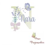 Matriz de Bordado - Nome Nara