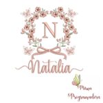 Matriz de Bordado Nome Natalia