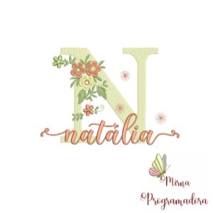 Matriz de Bordado - Nome Natália