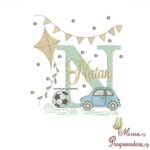 Matriz de Bordado Nome Natan