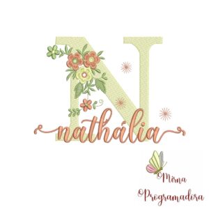 Matriz de Bordado - Nome Nathália
