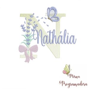 Matriz de Bordado - Nome Nathália