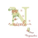 Matriz de Bordado - Nome Nicole