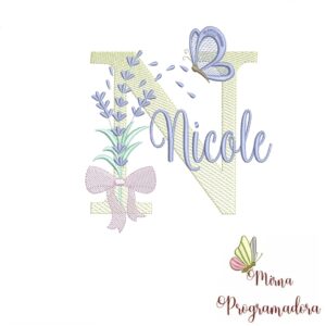Matriz de Bordado - Nome Nicole