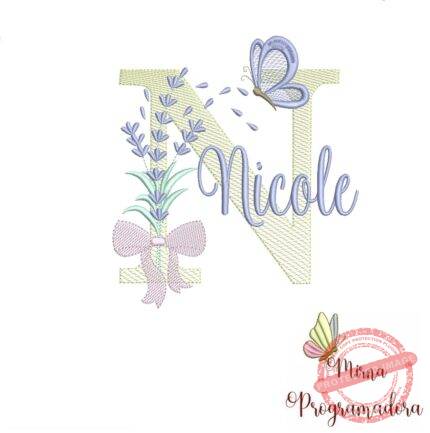 Matriz de Bordado - Nome Nicole