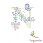 Matriz de Bordado - Nome Nívia